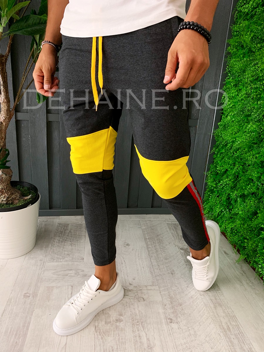 Pantaloni de trening conici A6089 O3-2